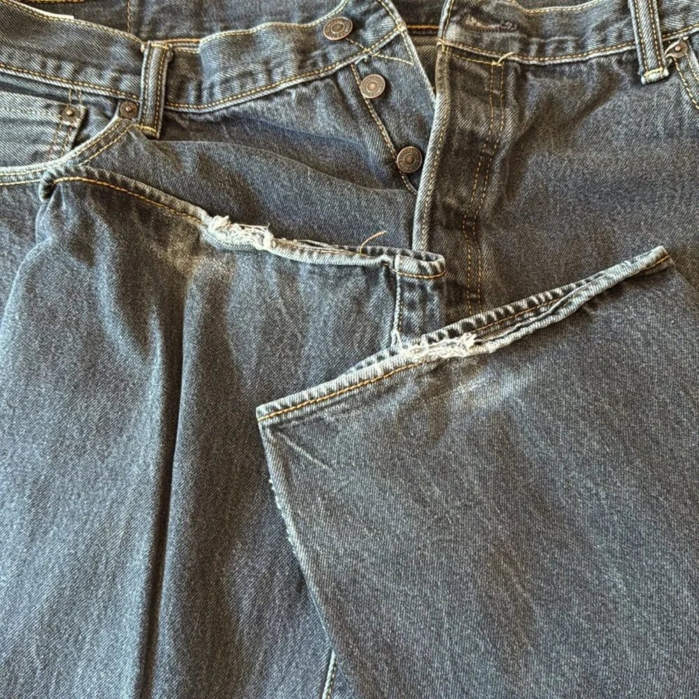 Levi's 501 Original Altered W44 L27.5”  Men's Black Jeans